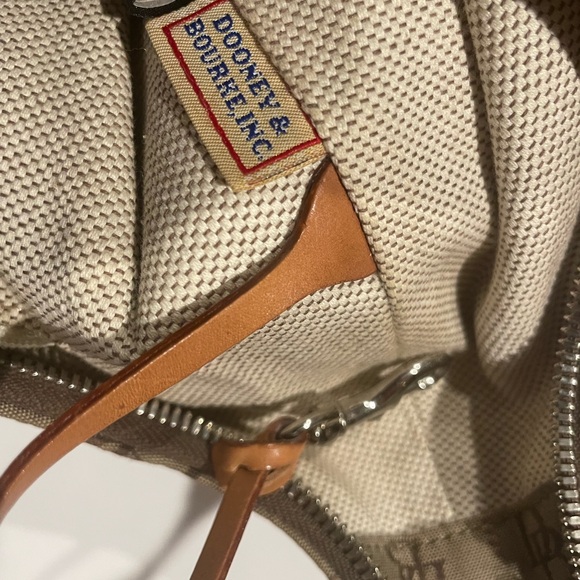 Dooney & Bourke Brown Monogram Shoulder Bag - Picture 8 of 10